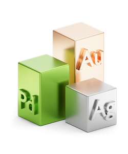 Инвестируйте в драгоценные металлы без физического хранения через биржевые инструменты Торговля золотом, серебром, платиной и палладием на бирже через брокерский счёт Россельхозбанка